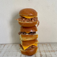 SLIDERS; Mini Cheese Burguers, Mechada Cheese y Pulled Pork Cheddar Cheese Horneables (Pack 12 Un)